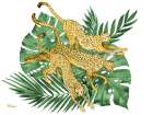 Wildcat Palms Horizontal Art Print