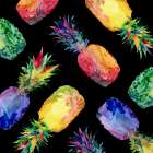 Hilo Pineapple Toss II Art Print