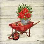 Christmas Wagon VI Art Print