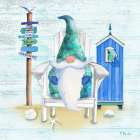 Coastal Gnome I Art Print