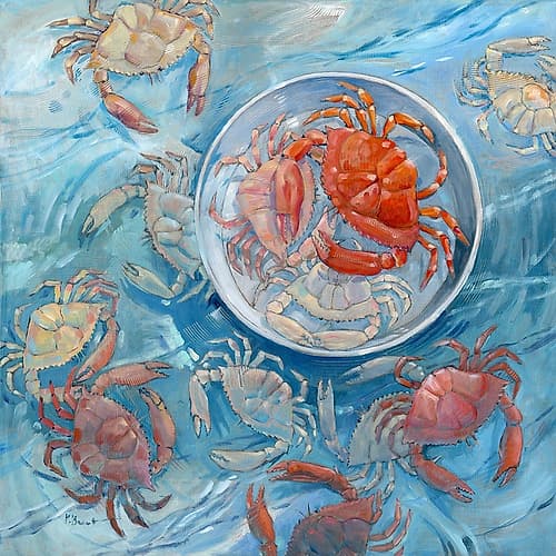 Crab Composition I Art Print