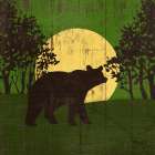 Moonlight Lodge II Art Print