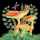 Far Out Mushrooms IV Art Print