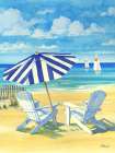Summer Shade Vertical Art Print