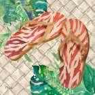 Jungle Flip Flops III Art Print