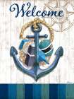 Buoyed Anchor Vertical I Art Print
