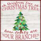 Tidings of Christmas V Art Print