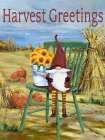 Harvest Gnome Vertical II Art Print