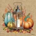 Harvest Lantern I Art Print