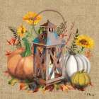 Harvest Lantern III Art Print