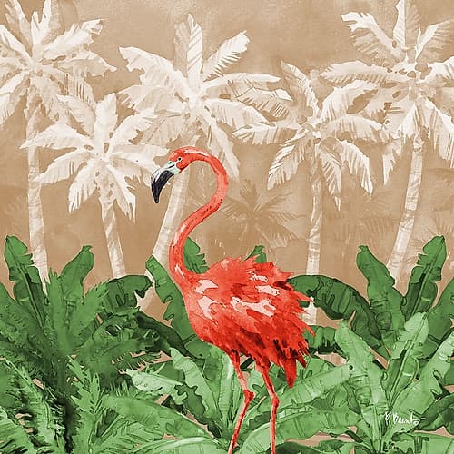 Jungle Life VI - Sunset Beach Print