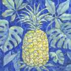 Blue Hawaii Pineapple II Art Print