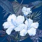 Hibiscus Bunch II Art Print