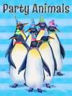 Party Penguins Vertical I Art Print