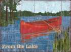 Lake Living Horizontal II Art Print
