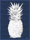 Toned Pineapple Vertical Art Print