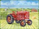Tractor Field Horizontal Art Print