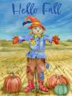 Scarecrow Field Vertical I Art Print