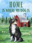 Dog Farm Vertical I Art Print