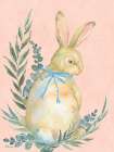 Eucalyptus Bunny Vertical I Art Print