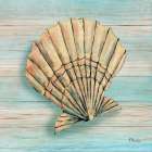 Coastal Teak III Art Print