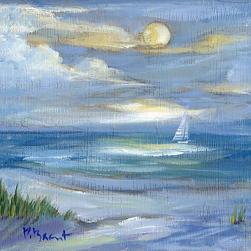 Crooked Island Afternoon Sail Art Print