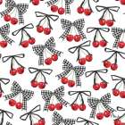 Lucky Cherries Repeat Art Print