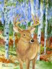 Golden Deer Forest Vertical II Art Print