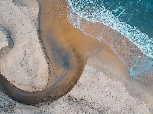 Aerial 12 Beach Print