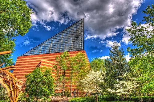 Aquarium 2 HDR Landscape Print