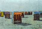 Beach 6 Painted Art Print