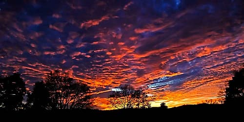 Bell Buckle TN Sunset Landscape Print
