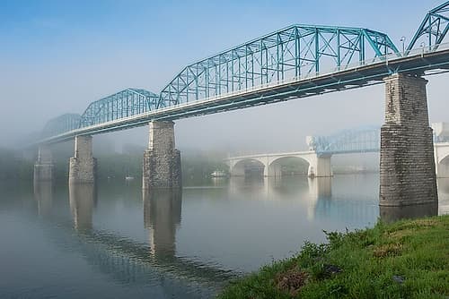 Bridges Soft Landscape Print