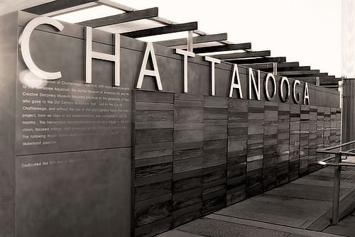 Chatt Pier Sign Sepia Glamour Photography Print