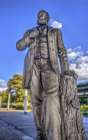 Choo Choo Statue Art Print