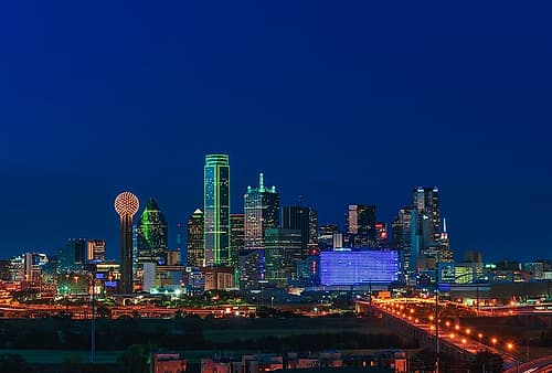 Cityscape Dallas Photography Print