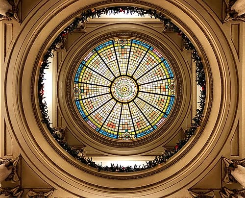 Courthouse Dome Classical Print