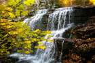 Fall Waterfall Art Print
