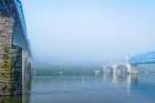 Ghost Bridges Art Print
