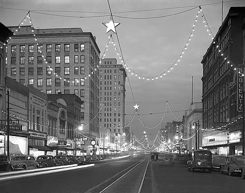 Market Street 1946 Photography Print