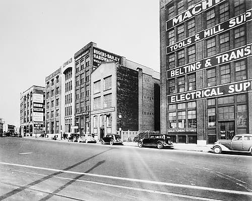 Market Street Chattanooga 1933 Photography Print