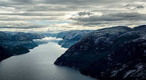 Mountain Lake 27 Landscape Print