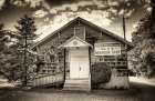 Mountain Opry Sepia Art Print