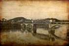 Nooga Bridge Art Print