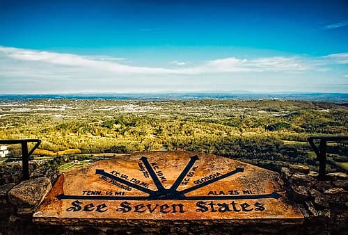 See Seven States Landscape Print
