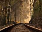 Train Track 9 Art Print