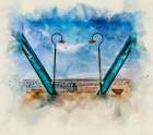 Walnut Love Watercolor Art Print