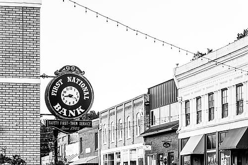 Downtown Wetumpka 4 Landscape Print