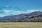 Snow Capped Hiawassee Art Print
