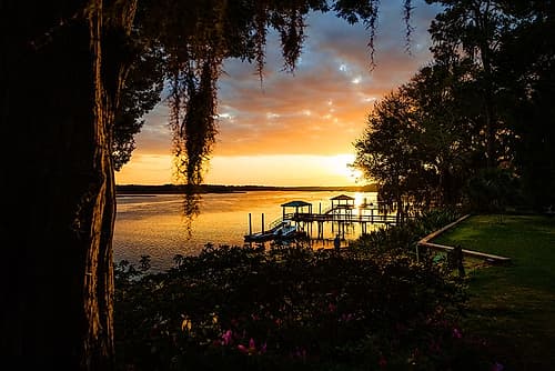 Classic Sunset Landscape Print